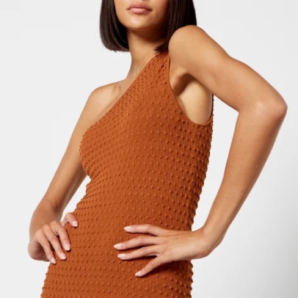 Helmut Lang Mini Spike Midi Dress